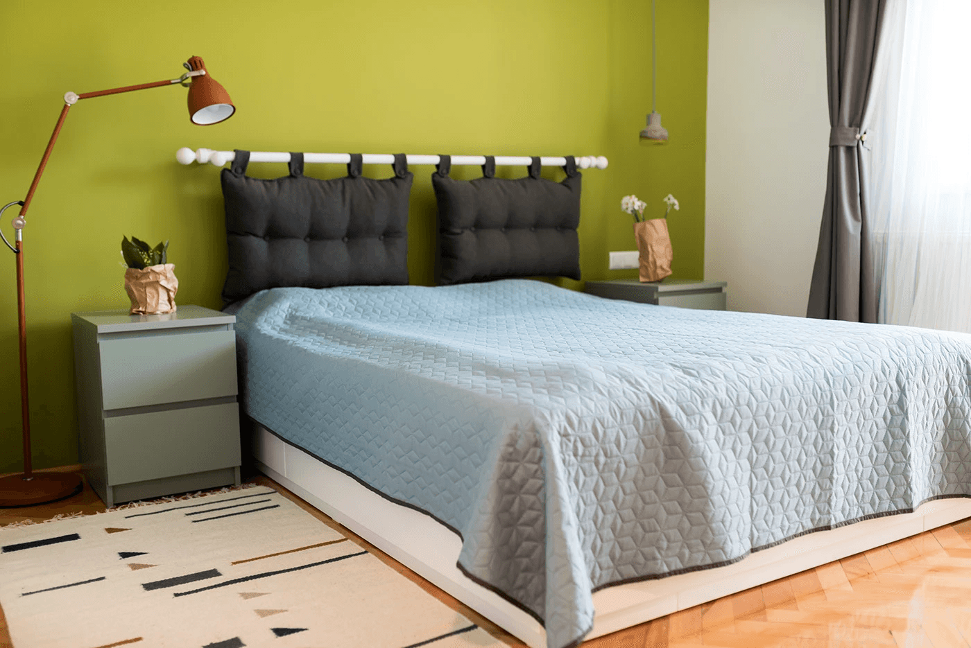 Apartament cu bucătărie galbenă în Cluj-Napoca (28)